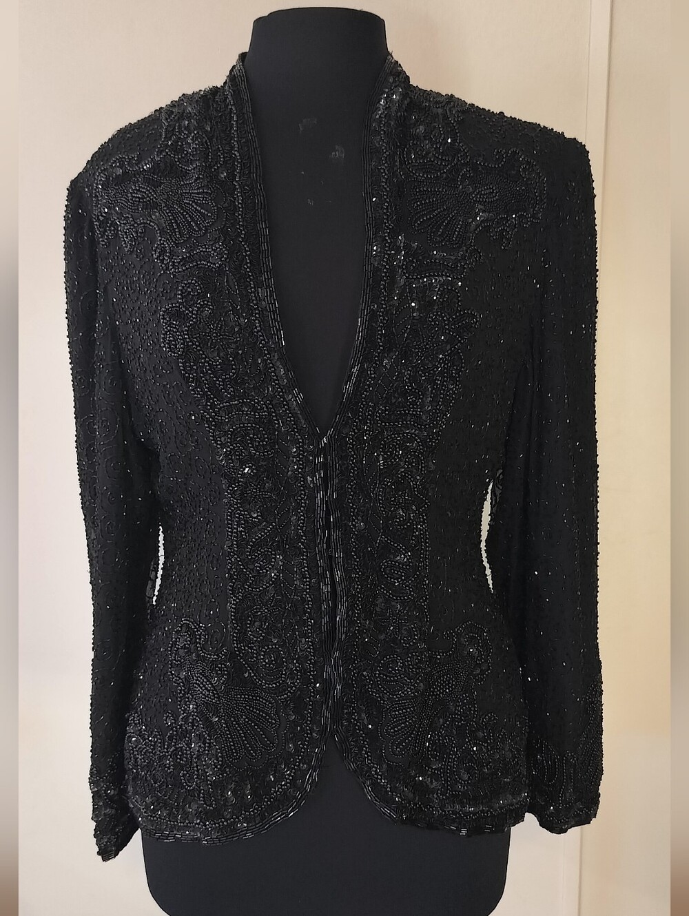Niteline Black Beaded Evening Blazer